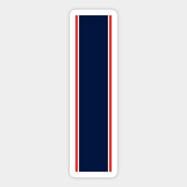 Bolton Wanderers White Home Sleeve Stripe 1993 - 95 Sticker by Culture-Factory